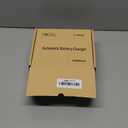 [2-Pack] FOVAL Fully Automatic Trickle Charger, 1000mA 12V Smart car Battery Charger, Battery Maintainer, Float Charger for Motorcycle, Car, Lawn Mower Boat SLA ATV Wet Gel Cell Lead Acid Batteries