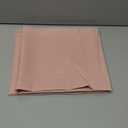 OVZME Blush Pink Sheer Curtains 45 Inches Long 2 Panels - Soft Light Filtering Window Sheer Panels for Living Room/Bedroom, Top Dual Rod Pocket, 1 Pair, Each 42Wx45L Inches