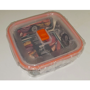 MasterChef Glass Storage Square Container 1.2L