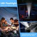 Portable Waist Fan, Wearable Belt Fan 10 Speeds Powerful Airflow, Hands-FreeHanging Neck Fan Rechargeablewith up to 24H+ of Working Time, for Camping, Outdoor, Jobsite