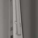 Weatherproof Outdoor Retractable Baby Gates for Decks, 55" Wide Waterproof Retractable Dog Gate with No Rust Screws and Rods, Scratch-Resistant Mesh Outdoor Baby Gate/Fence/Barrier/Screen, White