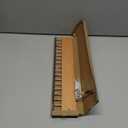 Tie Rack Belt Hanger Wall Mounted, Lomrsiul Non Slip 180 Degree Rotating Tie Organizer for Men Closet with 18 Hooks Closet Organizers and Storage for Tie Belt Necklace Purse Scarf Bag Natural 1 Pack