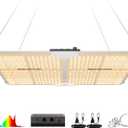 Spider Farmer SF2000 200W LED Grow Light for Indoor Plants, Upgraded High Efficiency LEDs, Dimmable Full Spectrum High PPFD, Deep Penetration for Seed Starting/Vegetables/Bloom in 2x4 Grow Tent