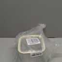 ZECENN Clear Coffee Pod Holder with Lid, Coffee Pods Storage for Counter, Small Food Storage Organizer Bins, Clear Plastic Bins for Pantry, Kitchen, Cabinet Organization and Storage