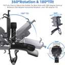 FONKEN Car Phone Mount, 360 Degree Rotation Dashboard Clip Mount, Compatible with iPhone 11/12 Pro Max XS Max XR 8 8Plus 7 Samsung Galaxy S10 S9 S8 LG and More