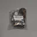 Claw Clip Ponytail Extension 18 Inch Synthetic Fiber Long Wavy Curly Ponytail Extension Fluffy Natural Looking Highlights Clip in Ponytail Hairpiece for Women (Dark Brown Mixed Honey Brown)