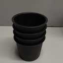 Bed Risers 4 Inch Heavy Duty, Round Furniture Risers for Bed Desk Table Sofa CouchBed Lifts Risers, Support up to 3300 Lbs(4 Pack Black)