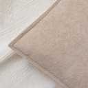 Kevin Textile Waterproof Decorative Pillow Covers Khaki 24x24 Inch Pack of 2 Soft Boucle Textured Euro Pillowcases Elegant Accent Pillows for Couch Sofa Chair Bed Home Decor Indoor Outdoor