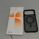 TORRAS Stronger Magnetic & Shockproof for iPhone 17 Pro Max Case, Fit for MagSafe, Military Grade Drop Protection, Camera Control, DIY Button, Slim for iPhone 17 Pro Max Case Translucent Matte Black