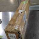 Muzata 4Pack Black Cable Railing Post 36 Inch 36"x2"x2" Level Drilled Surface Mount T304 Stainless Steel Cable Railing System Kit Indoor Outdoor with Paper User Guide PS02 BH4S