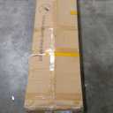 DWVO TV Stand for up to 65 Inch TV, Entertainment Center with Storage, TV Cabinet with Power Outlet & LED Light Strip, Media Console Television Stands for Living Room, Washed Grey (59")