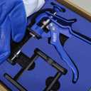 Orion Motor Tech Dual Piston Brake Caliper Compressor, Heavy Duty Brake Caliper Compression Tool for Brake Pad Replacement, Disc Brake Caliper Piston Compressor Tool for Most Cars & Trucks