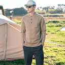 Men's Polo Sweater Fashion Collar Casual Sweater, XL