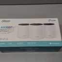 TP-Link Deco X15 Dual-Band AX1500 WiFi 6 Mesh Wi-Fi System | Replaces Routers and Extenders | Covers up to 5,600 sq.ft. | 2 Gigabit Ports per Unit, Supports Ethernet Backhaul, 3-Pack