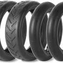 AR-PRO (2-Sets) 8.5"x2 Scooter Tire and Inner Tubes, 50/75-6.1 Pneumatic Replacement Wheels with Straight Valve, Compatible with Gotrax GXL V2, Xiaomi M365 & Pro Electric Scooters