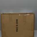 Bamboo Small and Large Food Serving Tray with Handles for Tea Snack Wooden Tray for Kitchen Counter Coffee Living Room Dinner Trays for Eating On Couch (16.5"X12.2" and 15.5"X11.2")