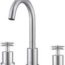Ancona AN-4303 Prima 3 Bathroom Sink Faucet with 3-Hole Installation in Chrome