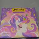 64pcs Unicorn Gifts Toys for Girls Kids Toys 5 6 7 8 9 10+ Years Old Halloween Thanksgiving Christmas Birthday Gifts Box with Star Light Up Pillow Stuffed Diary with Lock Headband Water Bottle sticker