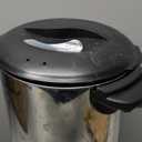 Elite Gourmet CCM040 Stainless Steel 40 Cup Coffee Urn Removable Filter For Easy Cleanup, Two Way Dispenser with Cool-Touch Handles Electric Coffee Maker Urn, Stainless Steel