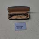 EYEGUARD Readers Metal Deluxe Rectangular Reading Glasses for Men 4.00 (Grey)