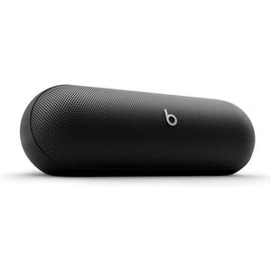 Beats Pill - Bluetooth Speaker and Portable Wireless Charger via USB-C - Up to 24 Hours Battery Life, IP67 Water Resistant, Apple & Android Compatible, Built-in Microphone Matte Black 