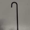 Kingsyard 16 Pack 12 Inch Rebar Stakes J Hook Ground Stakes, 0.4 inch Diameter Galvanized Metal Heavy Duty Tent Stakes for Trampolines Chain Link Fence Halloween Inflatables Decorations Outdoor