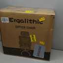 Ergonomic Office Chair - Computer Desk Chairs Comfy, Mesh High-Back Gaming Chair with Adjustable Lumbar Support, Executive Task Chair for Adults, Comfortable for Long Hours (Grey Silver)