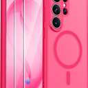 Red2Fire Magnetic for Samsung Galaxy S26 Ultra Case, [Compatible with MagSafe][12Ft Military Grade Protection][2*Screen Protector] Slim Translucent Anti-Slip Shockproof Case for Samsung S26 Ultra 6.9"