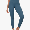 ODODOS Women's Cross Waist Yoga Leggings with Inner Pocket, Gathered Crossover Workout Yoga Pants, Size XXL