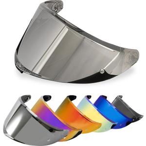 PSLER Helmet Visor for K6 K6s - K6 K6 s Visor Helmet Face Shield Helmet Accessories Replacement for K6 K6s,Transparent Silver