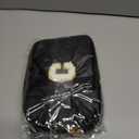 2 x Graduation Gifts for Him - Crossbody Bag for Men, Sling Bag / Waist Pack for Travel & Sports, Initial White L, Black