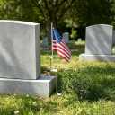 Flag Staff Spike Holder, Grave Marker, Cemetery Memorial Stand for Burial flag Display American Stick flag Holder For Planters, Yard Displays,Headstone, Memorial Day Decoration and Military Tributes (2)