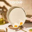 CAROTE 22Pcs Pots and Pans Set Non stick, Ceramic Cookware Set, Non-toxic Kitchen Cooking Set, PFAS and PFOA Free