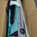 Retrospec Rover Waggin' Pet and Dog Bike Trailer with Weather-Resistant Canopy & Mesh Shield - Foldable Frame, 16in Wheels with Storage Pouch & Internal Safety Leash Supports up to 50 lbs (Blue Ridge)