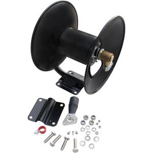 New Stens Hose Reel 758-740 4000 PSI Max 3/8 Inlet, Black