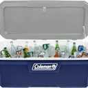 Coleman Classic Series Insulated Portable Cooler, Leak-Resistant Outdoor Hard Cooler Keeps Ice up to 5 Days, 52/70/120/150 Quart, 150qt