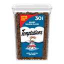 Temptations Cat Treats Classic Crunchy and Soft Cat Treats, Savory Salmon Flavor, 30 oz. Tub BB: 07/07/27