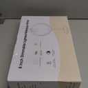 Lighted Makeup Mirror, 3000 mAh Rechargeable Double Sided Magnifying Vanity Mirror with 3 Colors, 1x/10x, 360 Rotation , Brightness Adjustable Magnification Cosmetic Light up Mirror, Women Gift (Rose Gold)