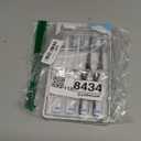 AquaSonic Genuine Proflex Replacement Brush Heads | ADA Accepted | for Whiter Teeth & Gum Care | Compatible with Duo Series PRO and Others (8 Pack Black & White)