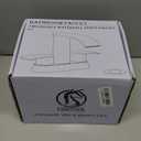 Ultimate Unicorn Bathroom Faucet for Sink Chrome, 4 Inch Bathroom Sink Faucet for 3 Hole or 2 Hole, 2 Handle Waterfall Faucets with Pop up Drain, Centerset Faucets for RV, Patent No. : US D983,326 S