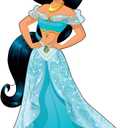 Cardboard People Jasmine Cardboard Cutout - Princess Friendship Adventures, One Size