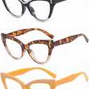 3 Pack Cat Eye Glasses