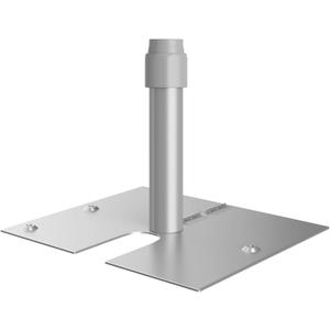 EMART Base & Pin 14inx16in, 10.3lbs for Pipe and Drape Stand, Backdrop Curtain & Background and Wedding Decor -1Pack (Silver)