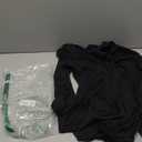 BORIFLORS Long Sleeve Jumpsuit for Women Sexy Turtleneck One Piece Bodycon Rompers Clubwear, Large