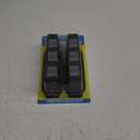 Seachoice 3-Rod Storage Holder, Black, ABS Plastic