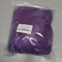 Purple Braiding Hair 20 Inch Pre Stretched Hair Long Straight Crochet Braids Yaki Texture Synthetic Fiber 4 Packs (Light Purple)