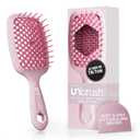 FHI Heat UNbrush Detangling Brush for Pain-Free Brushing on All Wet or Dry Hair Types Durable DuoFlex Anti-Static Bristles, Lightweight Handle, Vented Hair Brush
