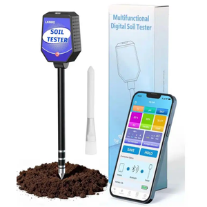 New-8-in-1 Soil Moisture Tester with AAP Monitoring, Soil Moisture pH Meter, Humidity Soil Test Kit for Garden, Farming, Laws, Indoor & Outdoor Plants