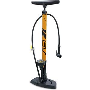 BV Bicycle Pump Durable Bike Floor Pump 17/24 inch Smart Valve Head, 160 psi, Automatically Reversible Presta and Schrader