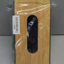 Modern Tissue Box Cover with Bamboo Lid, Tissue Holder,Rectangular Box Covers,for bedrooms, Offices, bathrooms, Living Rooms etc. (Black)